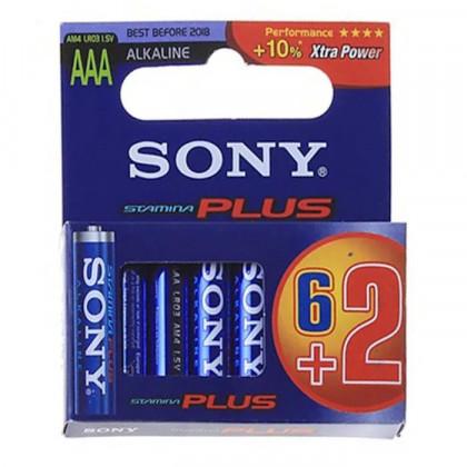 Sony Stamina Plus LR03-6+2BL 80\240