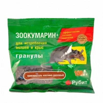 Рубит-Зоокумарин+ гранулы 100 гр.орех 50шт/к