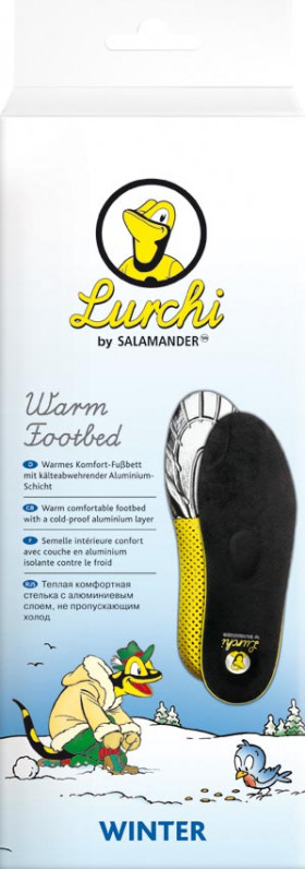 Саламандер PROFESSIONAL Warm Footbed детские стельки р.27