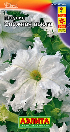 Снежная вьюга бахромчатая Ц(А) петуния