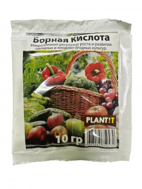 Борная кислота 10г / 150шт PLANTIT