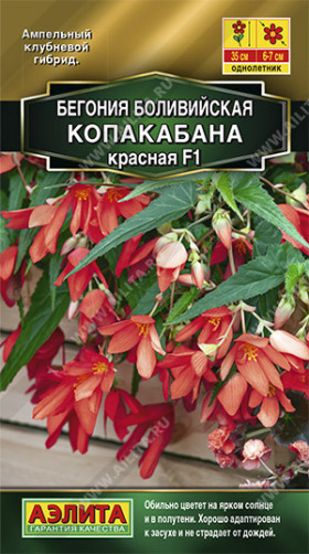 Копакабана боливийская F1 красная Ц(А)