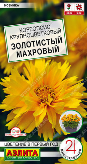 Золотистый махровый крупноцветковый Ц(А)