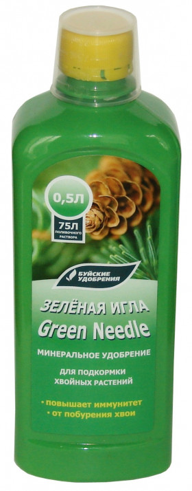 Зеленая игла 0,5л /12шт Буй