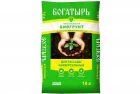 Богатырь Для рассады универсальный 10л\200шт Лама Торф