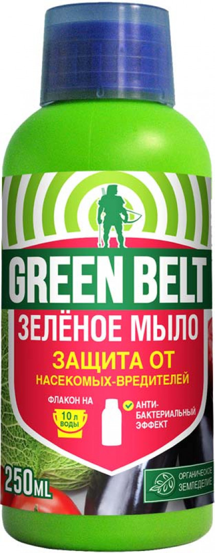 Зеленое мыло 250мл\25шт Техно