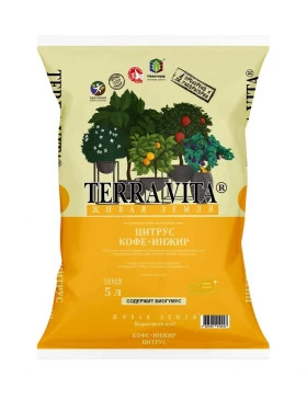 Цитрус Кофе Инжир 5л\5шт Живая земля