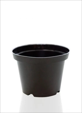 Круглый 11х9,5  0,6 л черный \1456 шт