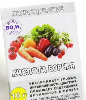Борная кислота 10 гр пакет 200 шт/кор Рейхардт