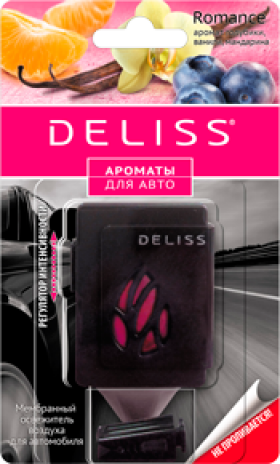 Мембранный освежитель воздуха для автомобиля серии Romance