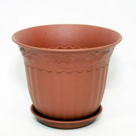 Дубок 10л. терракот 25 шт/уп