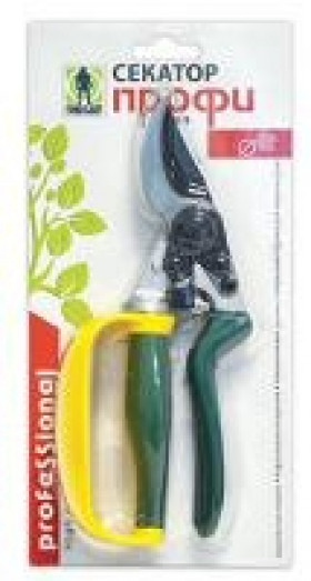 Секатор ПРОФИ(CX-V07)сталь с тефлоновым п-ем,фиксатор25шт/кор