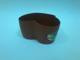 Кактусница на 3 растения терракот/20шт