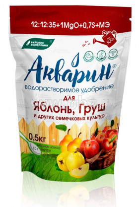 Акварин для яблонь и груш марка 12 дой-пак 0,5 кг/12 шт/ Буй