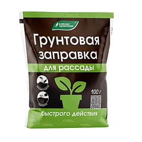 Грунтовая заправка для рассады 100 гр/ шт/БУЙ