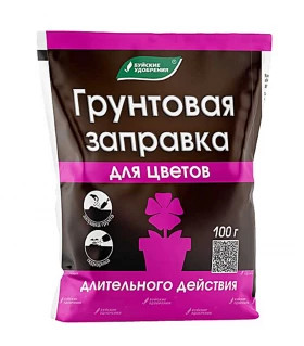 Грунтовая заправка для цветов 100 гр/ шт/БУЙ