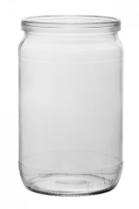 Стеклобанка без резьбы 650мл 1-82/24шт/КамышинТара