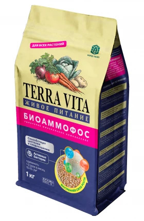 Биоаммофос 1кг Terra Vita/ 12шт Фарт