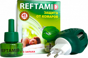 Комплект прибор+жид.45 ночей Рефтамид\16шт