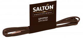 Шнурки тонкие с пропиткой Коричневые 75см 10/100