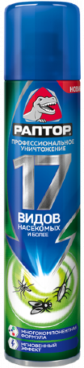 Аэрозоль универсальный от 17видов насекомых (проф.уничтожение) 275мл /6/24 НОВИНКА 2017 (UPECO)