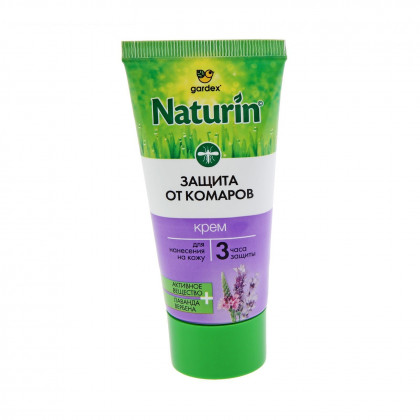 Gardex Naturin Крем-гель от комаров (Лаванда+Вербена) 50 мл/24
