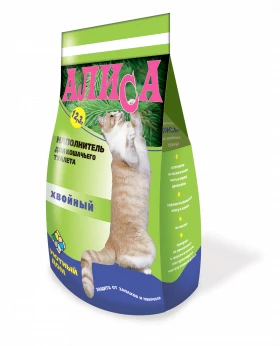 Наполнитель АЛИСА 12,3 л  хвойный