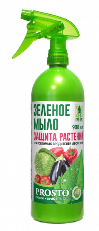 Зеленое мыло (калийное) PROSTO (900мл)\12шт Техно