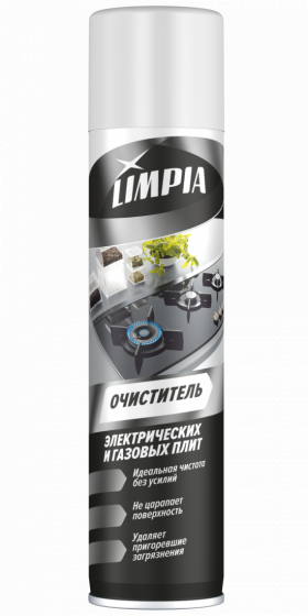 Чистящее средство для электрич и газовых плит (LIMPIA) 300мл (52-200)/12