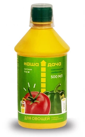 Наша дача для овощей и цветов Органик бар 500 мл/20шт