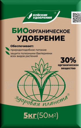БИОорганическое удобрение 5кг/6 шт/Буй