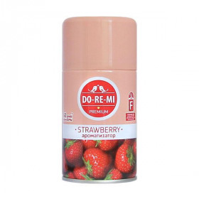 ДО-РЕ-МИ Премиум (сменный блок) Клубника со сливками 250мл 12шт/кор