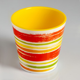 Деко 13*12,5 со вставкой Краски оранж 10 шт/уп