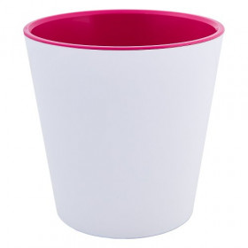 Деко 16*15,5 белый/т.розовый 5 шт/уп