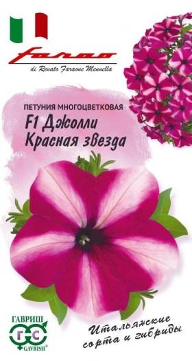 Джолли красная звезда многоцв Ц(Г)