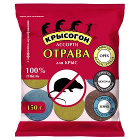 Крысогон Эфа брикет ассорти 150г/ 25шт