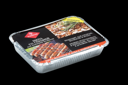 Щепа со специей для копчения колбасок в коптильне, на гриле, в духовке/48