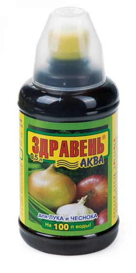 Здравень АКВА 0,5л Лук Чеснок\12 шт\ВХ