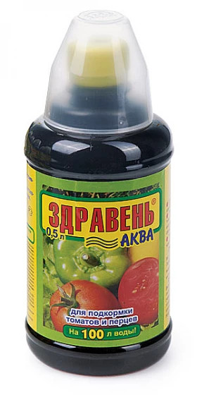 Здравень АКВА 0,5л томаты и перцы с мерным стаканчиком\12шт\ВХ