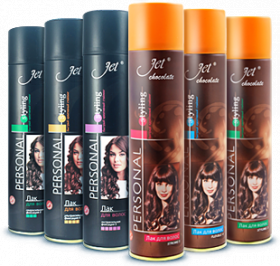 Лак Джет 415см 3 Styling cc\ф №3 Блеск и Фиксация 300 мл\12ш