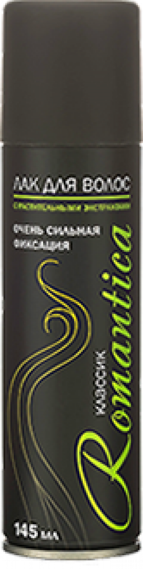 Лак Романтика Классик с/ф 145 мл (черный)\24шт