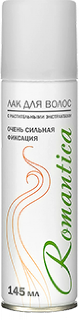 Лак Романтика ос/ф с раст.экст белый 145 мл\24