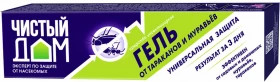 Ч/Д Гель универс. от садовых и домашних муравьёв и тараканов (шприц20мл)45шт/кор