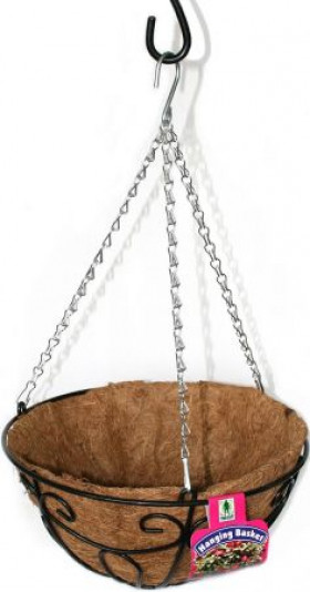 Кашпо подвесное сфера узор 3, d-30 см (30622R) 24\шт\Техно