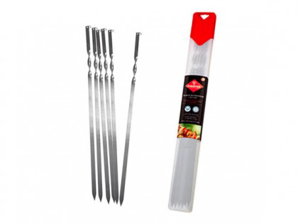 Набор шампуров 50см (6шт), в футляре (патент)/12