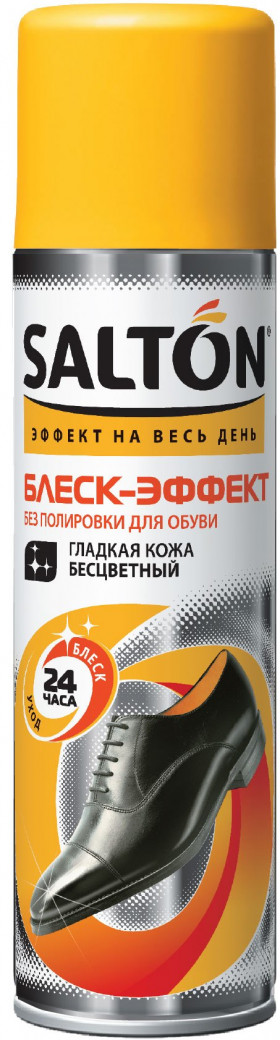 Блеск -Эффект б/полировки д/гл.кожи 250мл Бесцветный+СТИКЕР/12
