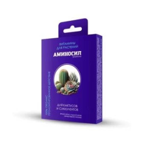 Аминосил для кактусов и суккулентов 50гр/18шт