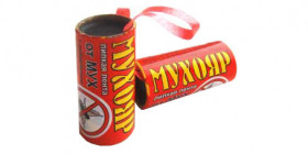 Мухояр Липкая лента (ВХ), блок (упак(100шт))