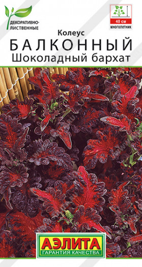 Шоколадный бархат балконный Ц(А)