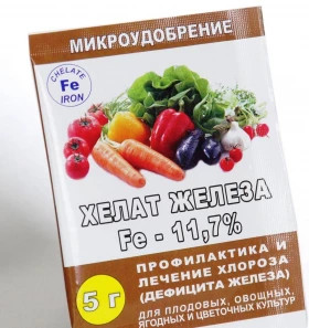 Хелат железа 5 гр 300 шт/кор Рейхардт Профилактика и лечение хлороза (дефицита железа)